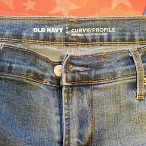 Old navy curvy jeans